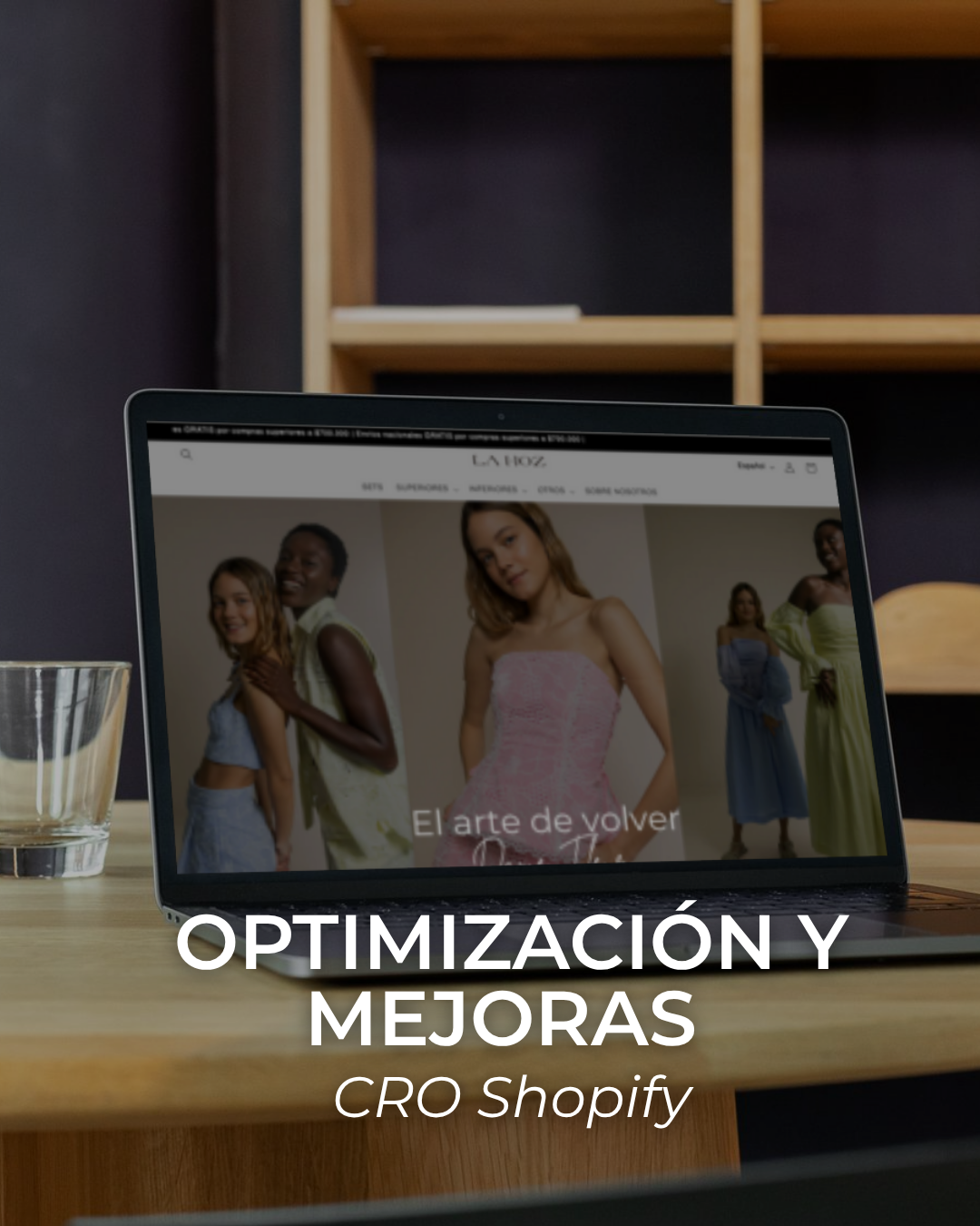 Optimización y mejoras CRO Shopify