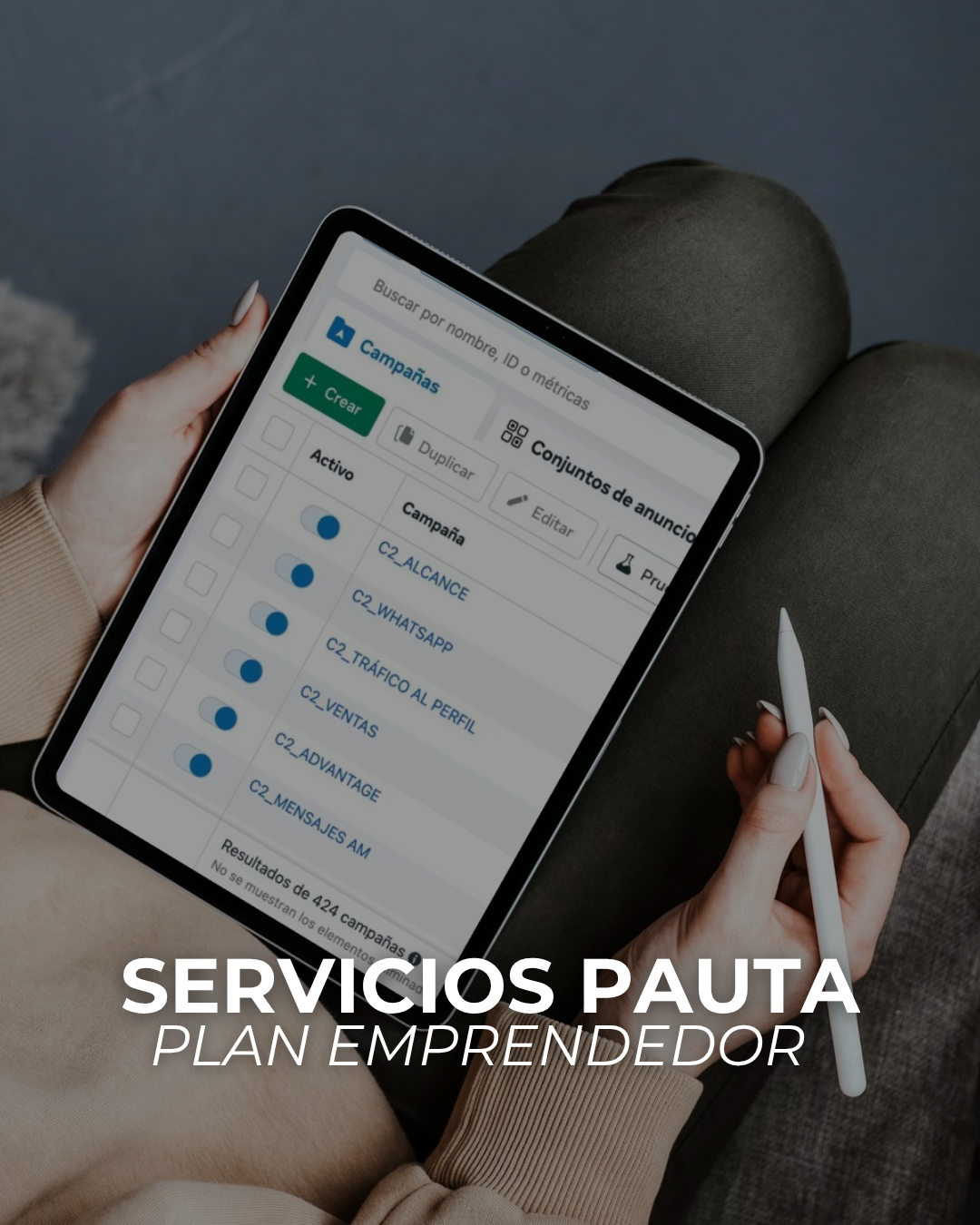 Servicios Pauta | PLAN EMPRENDEDOR
