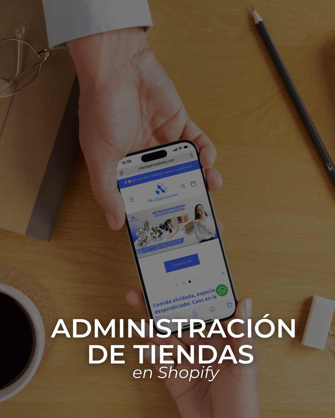 Administración de tiendas de SHOPIFY