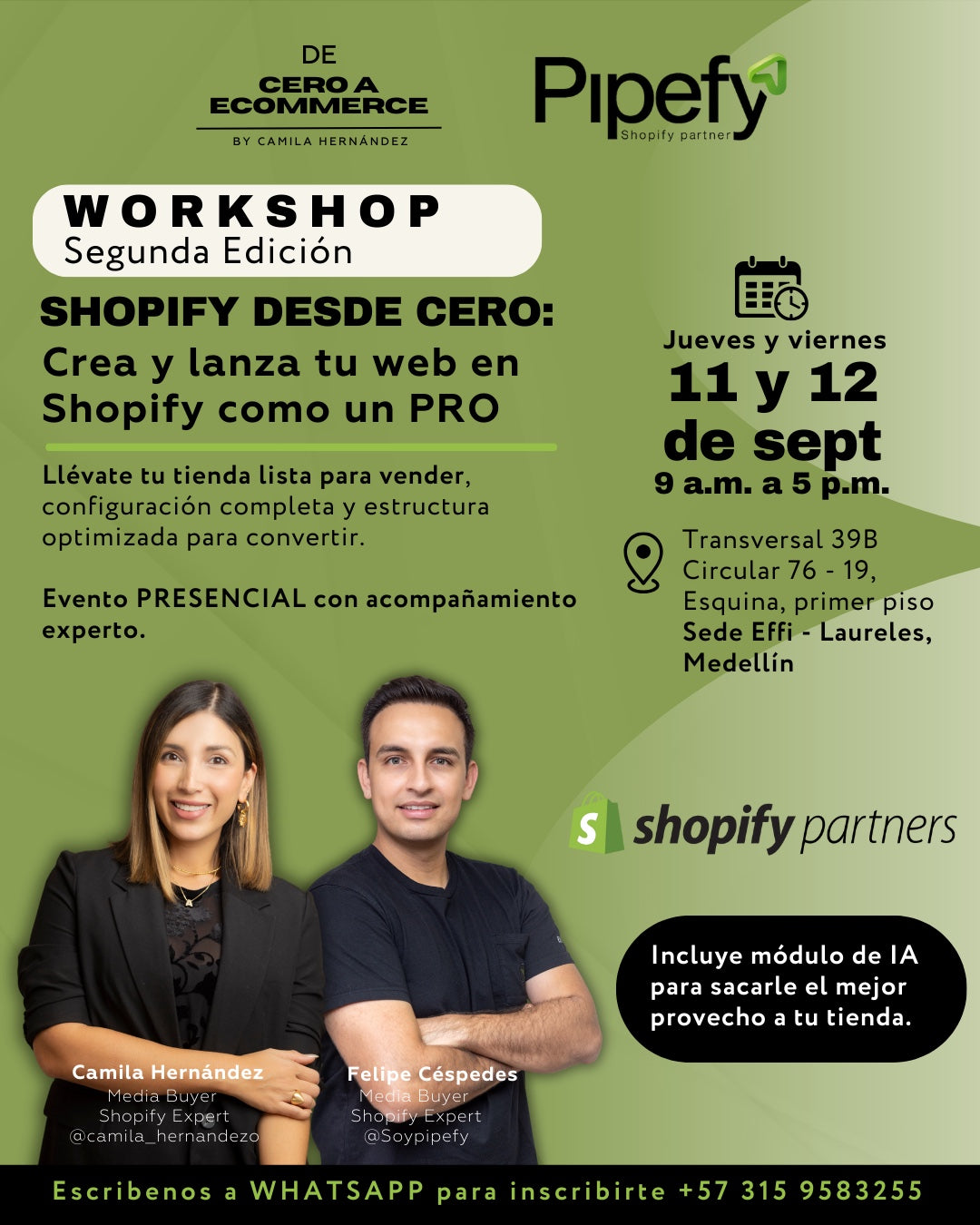 Workshop - Shopify desde Cero [Evento presencial]