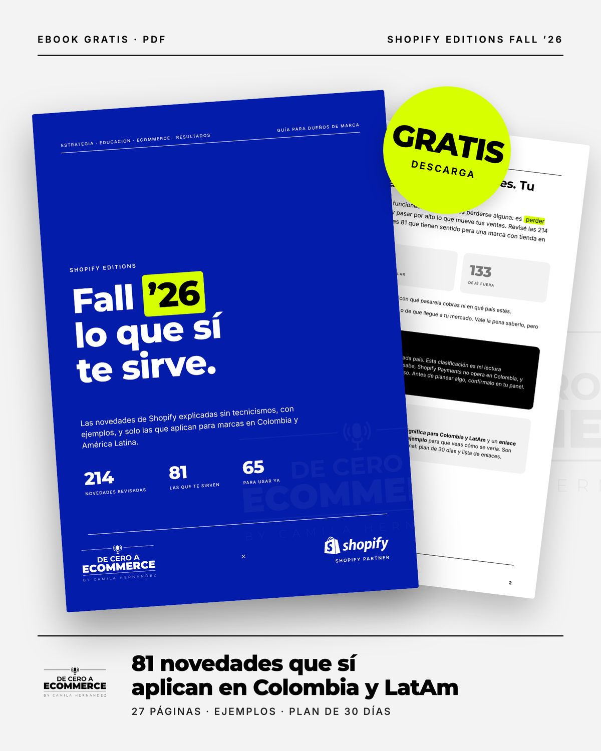 EBOOK | Novedades Shopify Otoño 2026 para Colombia y LATAM